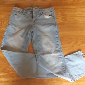 Universal thread, light wash mom jeans.